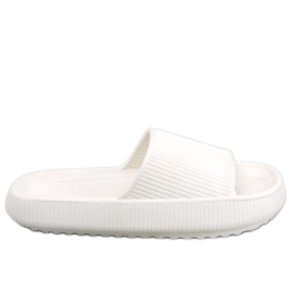 Pantofole cuscino bianco bianca