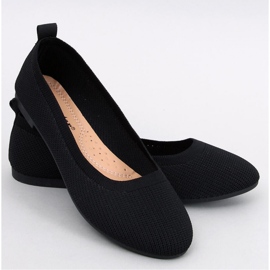 Cavaday Ballerine calzino nere - Inello nero