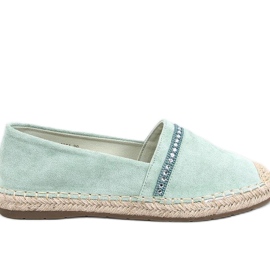Espadrillas verdi da donna verde