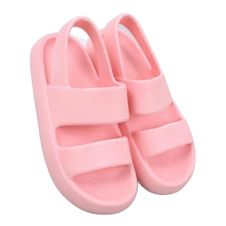 Sandali in schiuma rosa