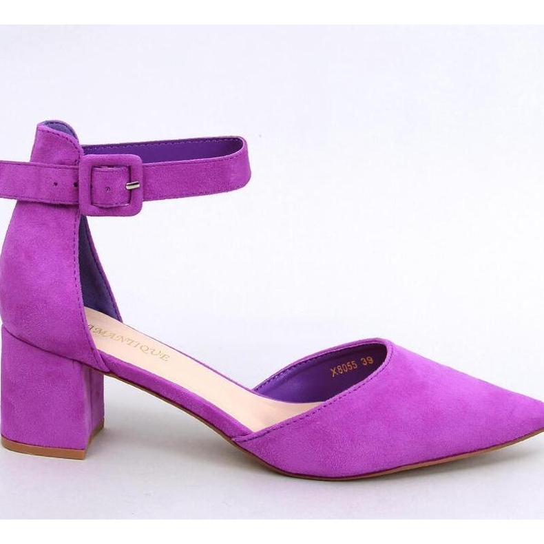Décolleté con tacco basso Dacrem LT.PURPLE - Inello viola