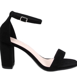 Sandali tacco alto da donna neri nero