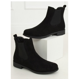 Stivaletti Chelsea neri classici da donna MR-9 neri - Inello nero