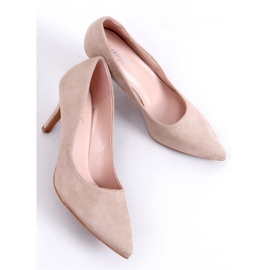 Scarpe col tacco classiche da donna Eurielle Khaki - Inello beige