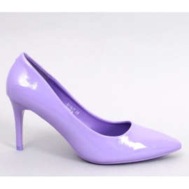 Décolleté a stiletto in vernice viola Charlotte - Inello