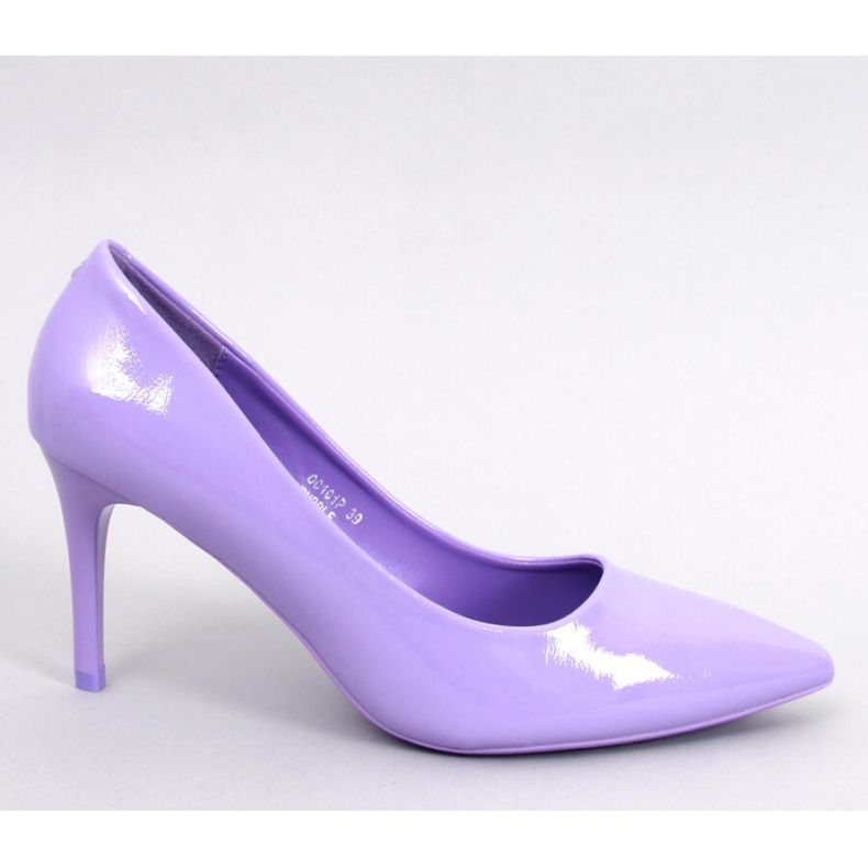 Décolleté a stiletto in vernice viola Charlotte - Inello