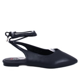 Ballerine stringate Nere nero
