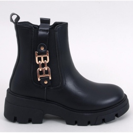 Stivaletti Chelsea da donna Vida Black - Inello nero