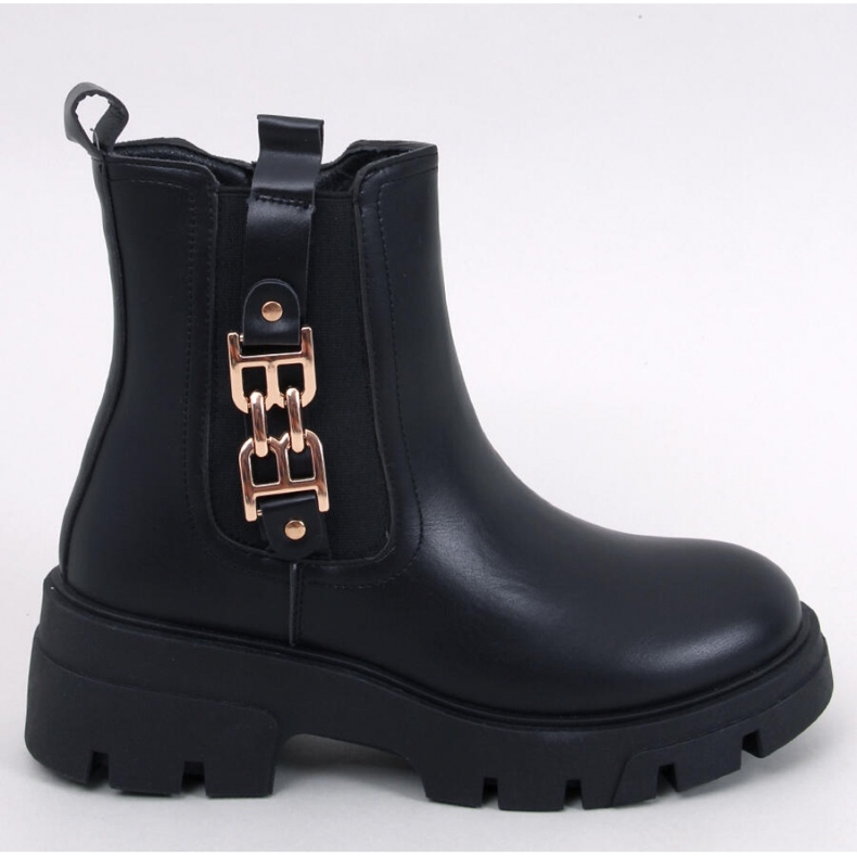 Stivaletti Chelsea da donna Vida Black - Inello nero