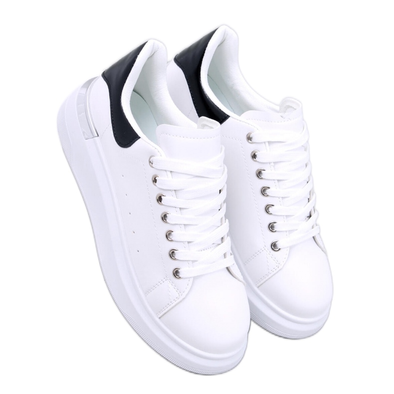 Sneakers nere da donna bianca