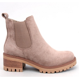 Stivaletti Chelsea Bria Khaki - Inello beige