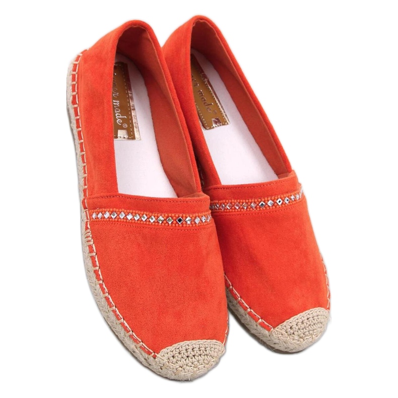 Espadrillas da donna arancioni arancia