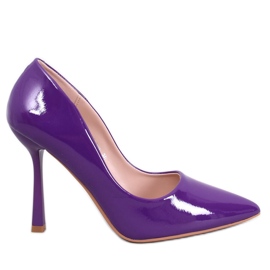 Tacchi a spillo in vernice da donna Anika Purple - Inello viola