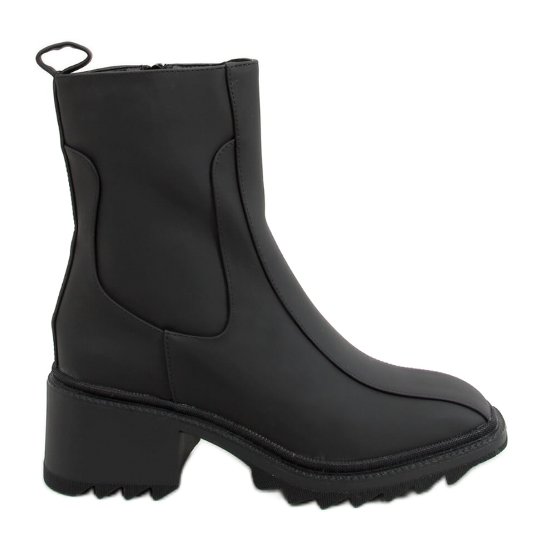 Stivali neri da donna QT33P Nero - Inello