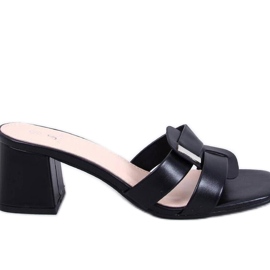 Sandalo Eleganti infradito con tacco alto Lafar Nero - Inello