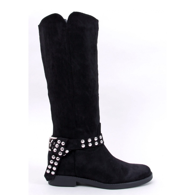 Stivali da donna in camoscio Brews Black - Inello nero