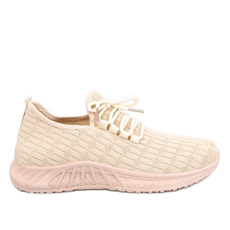 Barkes Scarpe sportive calzino beige - Inello