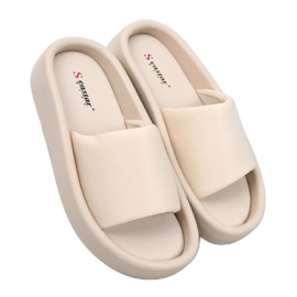Fontes Sandalo morbido da donna beige - Inello