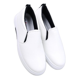 Sneakers slip-on Alliot bianche - Inello nero
