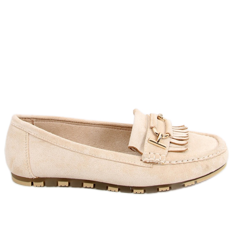 Mocassini da donna Leif Khaki - Inello beige