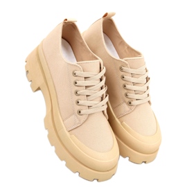 Scarpe da ginnastica da trekking Golv Khaki - Inello beige