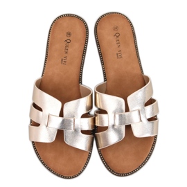 Sandalo da donna Charnes Gold - Inello giallo