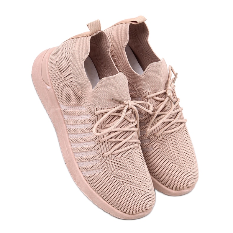 Scarpe sportive a calzino Sharpe Khaki - Inello marrone