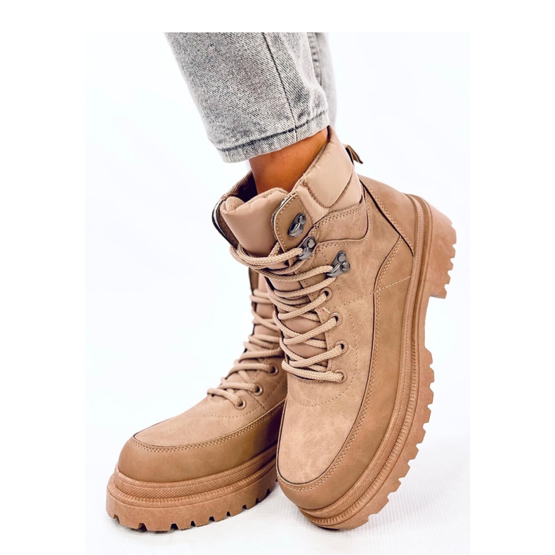 Stivaletti trapper Mathen Khaki - Inello marrone