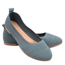 Ballerine in maglia Newey Green - Inello verde