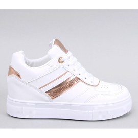 Sneakers con zeppa Eyson BIANCO/CHAMPAGNE - Inello