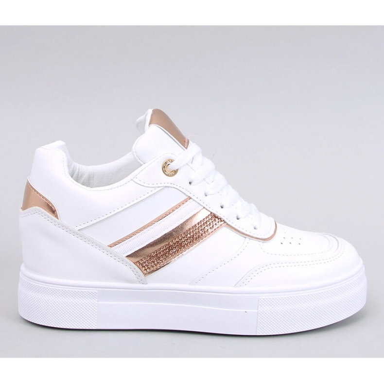 Sneakers con zeppa Eyson BIANCO/CHAMPAGNE - Inello bianca