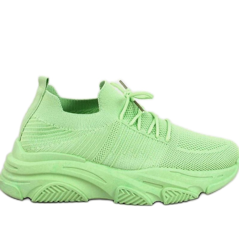 Fabre L.GREEN scarpe sportive a calzino - Inello verde