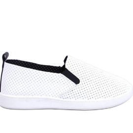 Jousse sneakers slip-on BIANCO/NERO - Inello