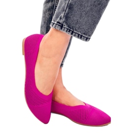 Ballerine mandorla traforate Sotty Fuchsia - Inello rosa