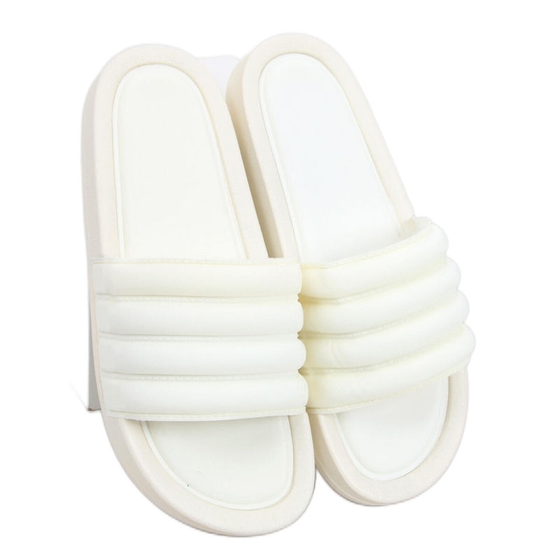 Sandalo infradito da donna Minno White - Inello bianca