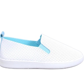 Jousse sneakers slip-on BIANCO/BLU - Inello