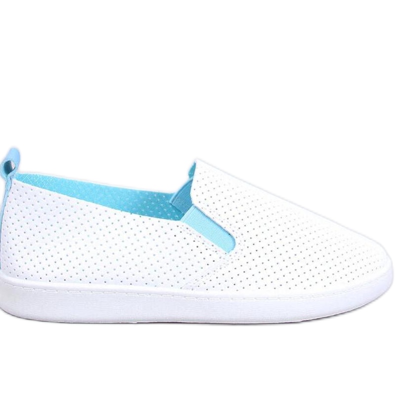 Jousse sneakers slip-on BIANCO/BLU - Inello