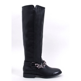 Stivali pieno fiore da donna Daigle Black - Inello nero