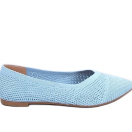 Ballerine mandorla traforate Sotty Blue - Inello