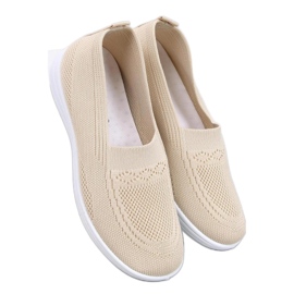 Didier Scarpe da ginnastica a calzino beige - Inello