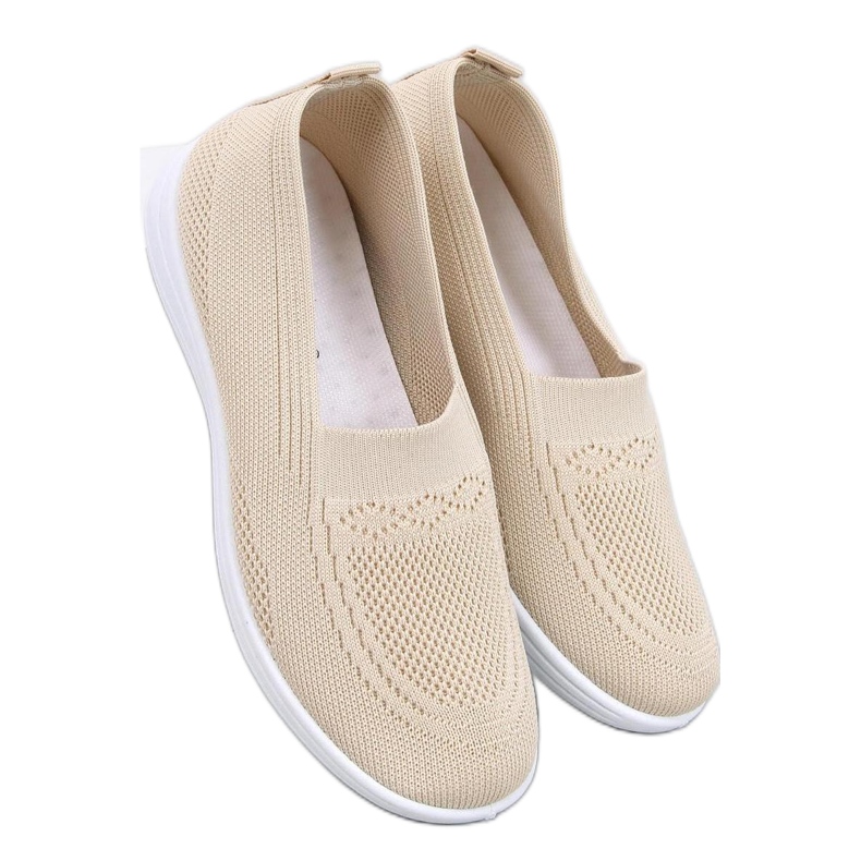 Didier Scarpe da ginnastica a calzino beige - Inello