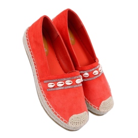 Espadrillas con Conchiglie Arancio 6771 Arancio - Inello arancia