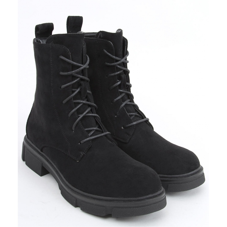 Lavoratrici stringate Zoe Black - Inello nero