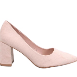 Clairay Décolleté beige con tacco largo - Inello