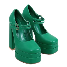 Décolleté con plateau Loit Green - Inello verde