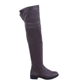 Stivali da equitazione Scott Grey - Inello grigio