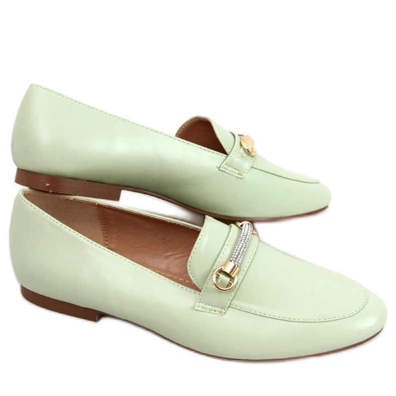 Mocassini da donna Gessa Green - Inello verde