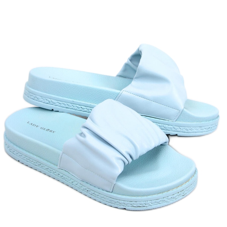 Atissa Sandalo infradito da donna blu - Inello