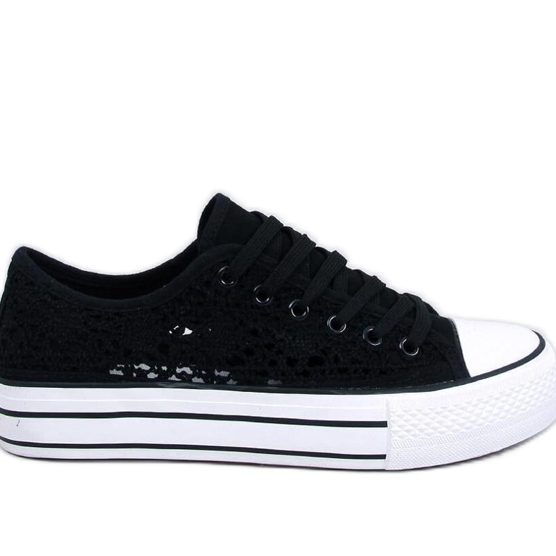 Ferrie Sneakers in pizzo nero - Inello