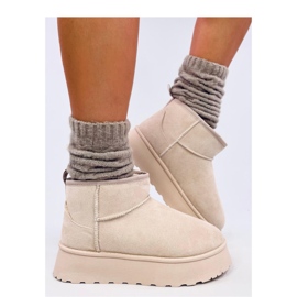 Rodmans Beige - Scarpe corte con plateau Inello